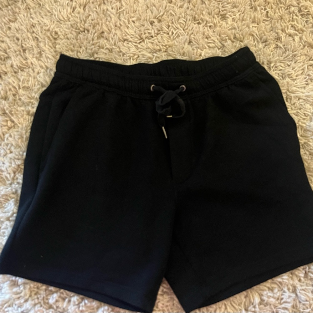 American Eagle Outfitters Black Athletic Shorts with Elastic Waistband